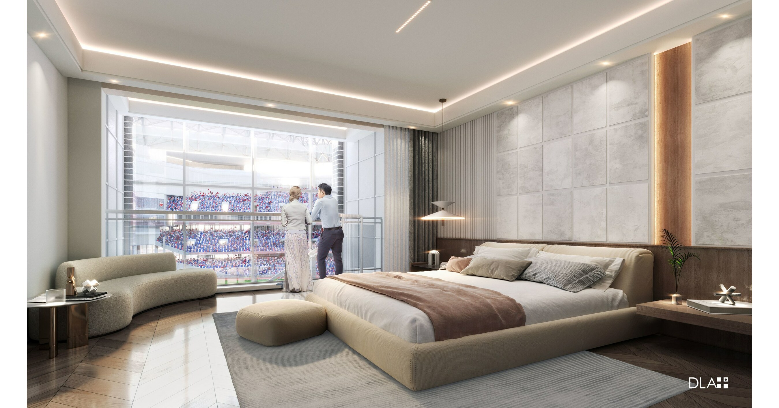 DLA+ Architecture and Interior Design Named Stadium Design Architect ...