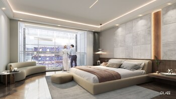 Hotel Suite at Cheongna Baseball Stadium - DLA+ rendering