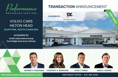 Volvo Cars Hilton Head - Smith Automotive Group - Performance Brokerage Services