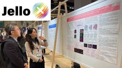 JelloX presentation at 2023 ESMO- Precision  breast cancer PD-L1 diagnosis using 3D pathology and AU analysis.