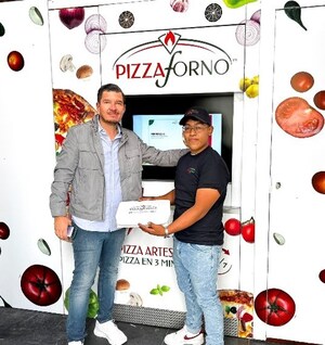 PizzaForno Breaks Borders: 24/7 Automated Pizzeria Signs 20 Locations Across Mexico