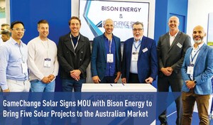 GameChange Solar signe un protocole d'entente avec Bison Energy pour mettre sur le marché australien cinq projets solaires
