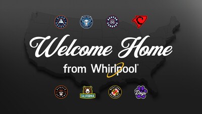 The PLL and Whirlpool Brand Proudly Welcome 8 Teams to Home Cities