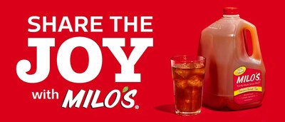 Milo's Tea Shares the Joy this Holiday Season with Donation to Feeding America
