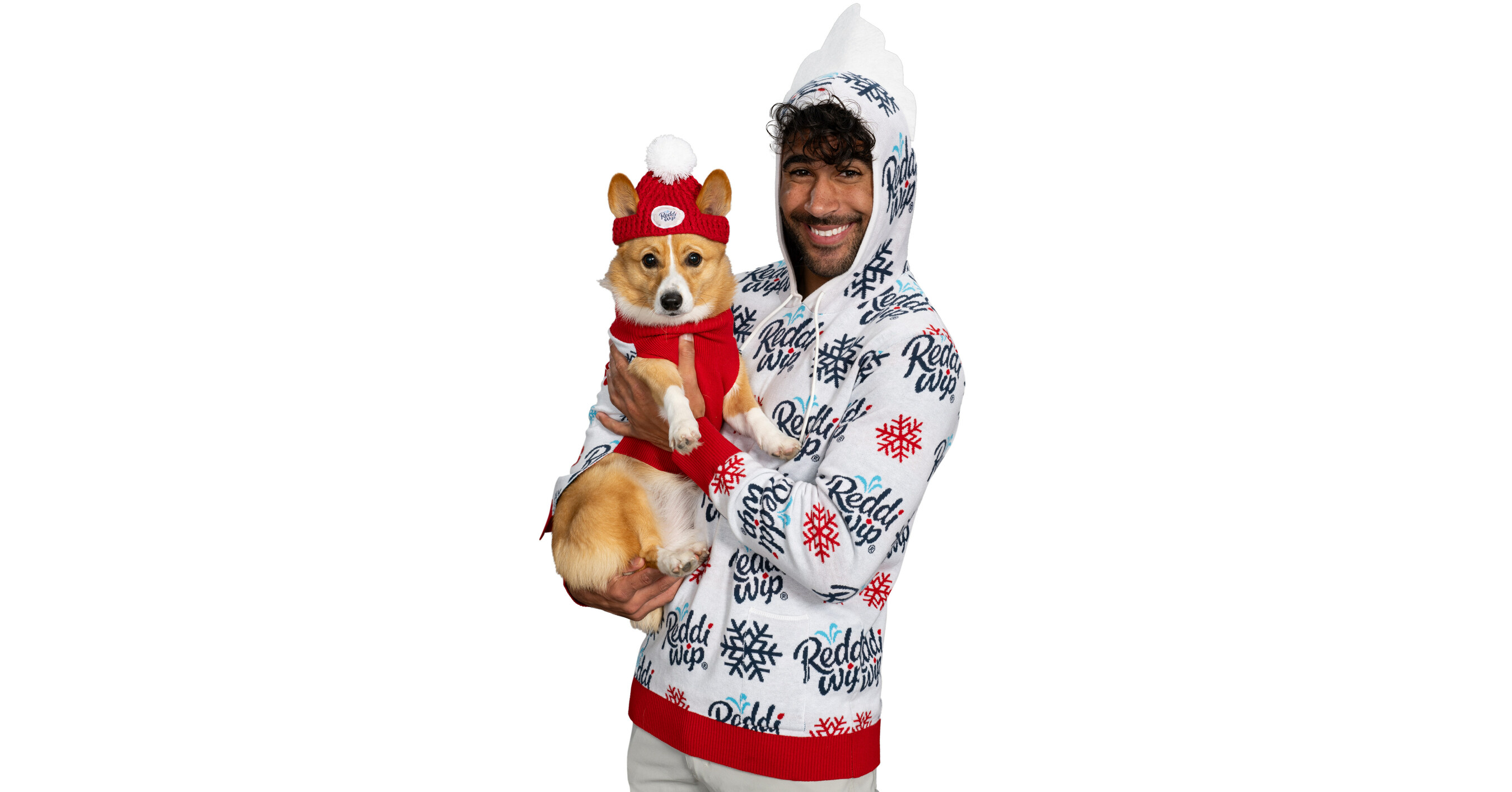 Reddi-wip® and Ugly Christmas Sweater® Launch Matching Holiday Sweaters for  People & Their Pets