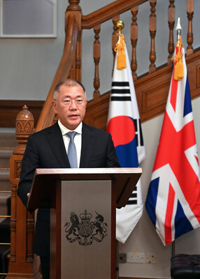 Hyundai Motor Group Executive Chair Euisun Chung awarded Commander of the Order of the British Empire (CBE)