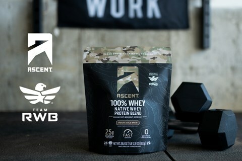 Ascent partners with Team Red, White & Blue to support Veterans. Credit Ascent.