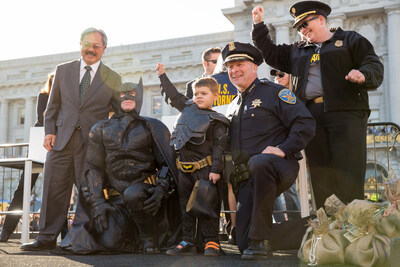 Miles Scott received his wish to be Batkid on Nov. 15, 2013, thanks to Make-A-Wish Greater Bay Area.