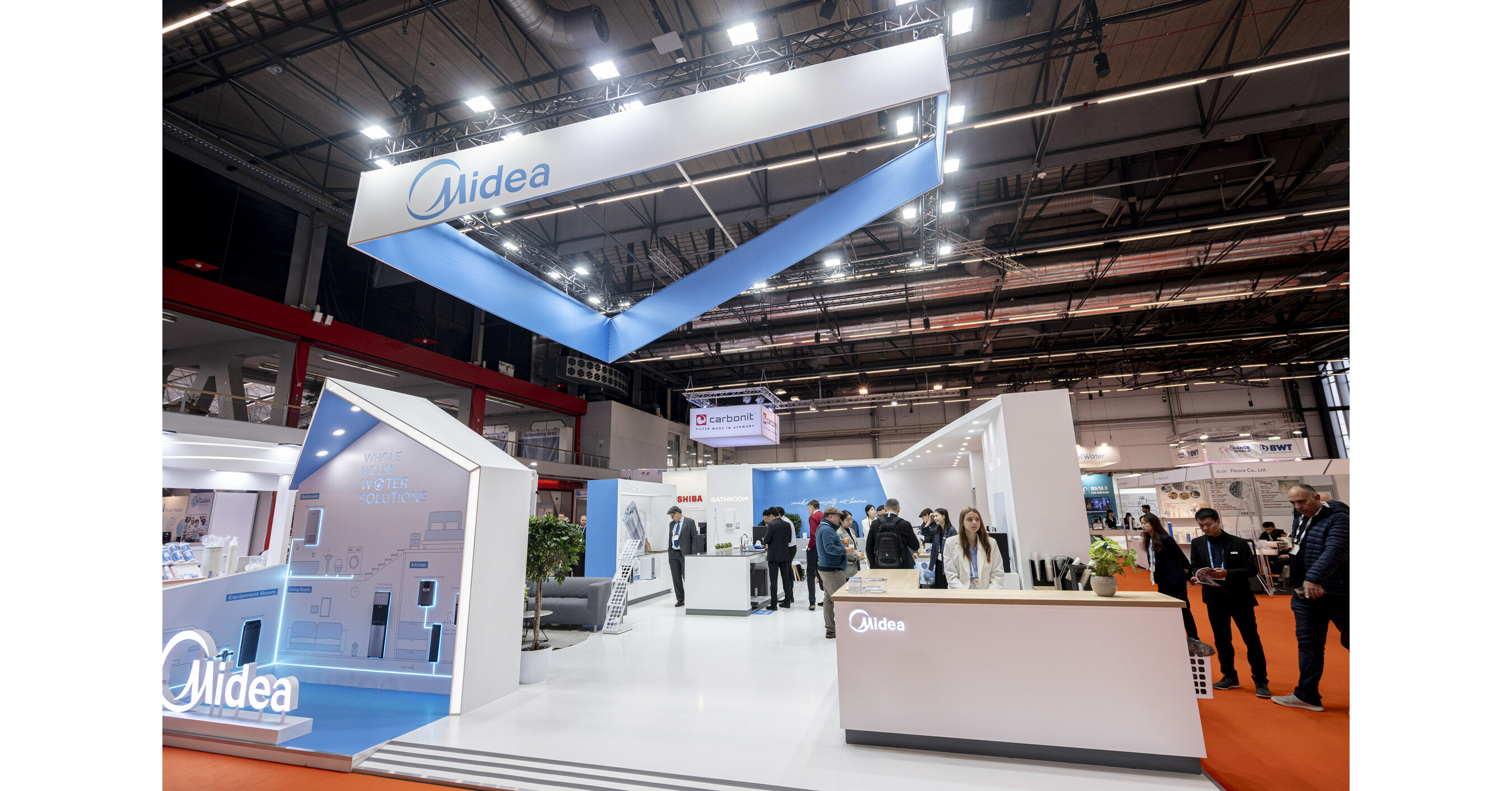 Midea KWHA odhaľuje revolučn&eacute; rie&scaron;enia pre cel&uacute; dom&aacute;cnosť v oblasti vody na veľtrhu Aquatech Amsterdam