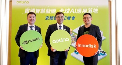 Aetina Collaborates with Innodisk and NVIDIA to Drive AI to the Industrial Edge (PRNewsfoto/Aetina Corporation)