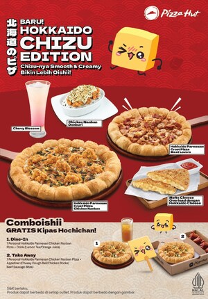Cheesy Madness! Terinspirasi dari Keju Hokkaido, Pizza Hut Indonesia Luncurkan Menu Baru yang Menggiurkan