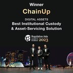 ChainUp ontvangt prestigieuze erkenning "Best Institutional Custody &amp; Asset-Service" op  Regulation Asia Awards for Excellence van 2023
