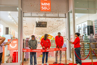 Grand Opening of MINISO at Castleton Square Mall in Indiana, USA