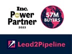 Lead2Pipeline Named to Inc.'s 2023 Power Partner Awards for Exemplary Support of Modern Tech Marketers