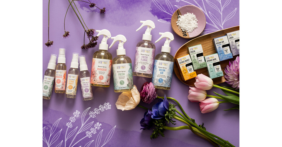 Aura Cacia Enters New Category Debut Air Care Collection Offers Fresh