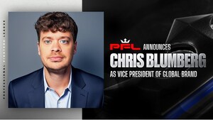 PROFESSIONAL FIGHTERS LEAGUE APPOINTS AWARD-WINNING COMBAT SPORTS &amp; MEDIA EXECUTIVE CHRIS BLUMBERG AS VICE PRESIDENT OF GLOBAL BRAND