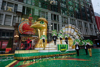 The makers of the Jennie-O® turkey brand — a category leader and one of the top turkey brands in the United States — will once again display its dazzling float in the 97th Macy’s Thanksgiving Day Parade.