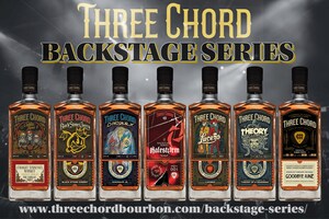 Three Chord Bourbon Cements Itself as the Whiskey of Musicians and Their Fans Via Debut of the Industry's Largest Collection of Spirits and Musical Collaborators to Date