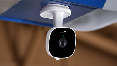 The myQ Smart Garage Camera adds an extra layer of security by adding live video streaming, recorded events and 2-way communication to the myQ app, so you can see who is coming and going.