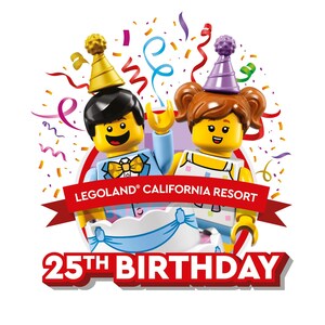 It's Party Time! LEGOLAND® California Resort Celebrates 25th Birthday with Two Awesome New Experiences