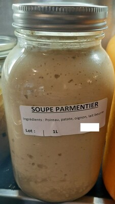 Soupe Parmentier (Groupe CNW/Ministre de l'Agriculture, des Pcheries et de l'Alimentation)