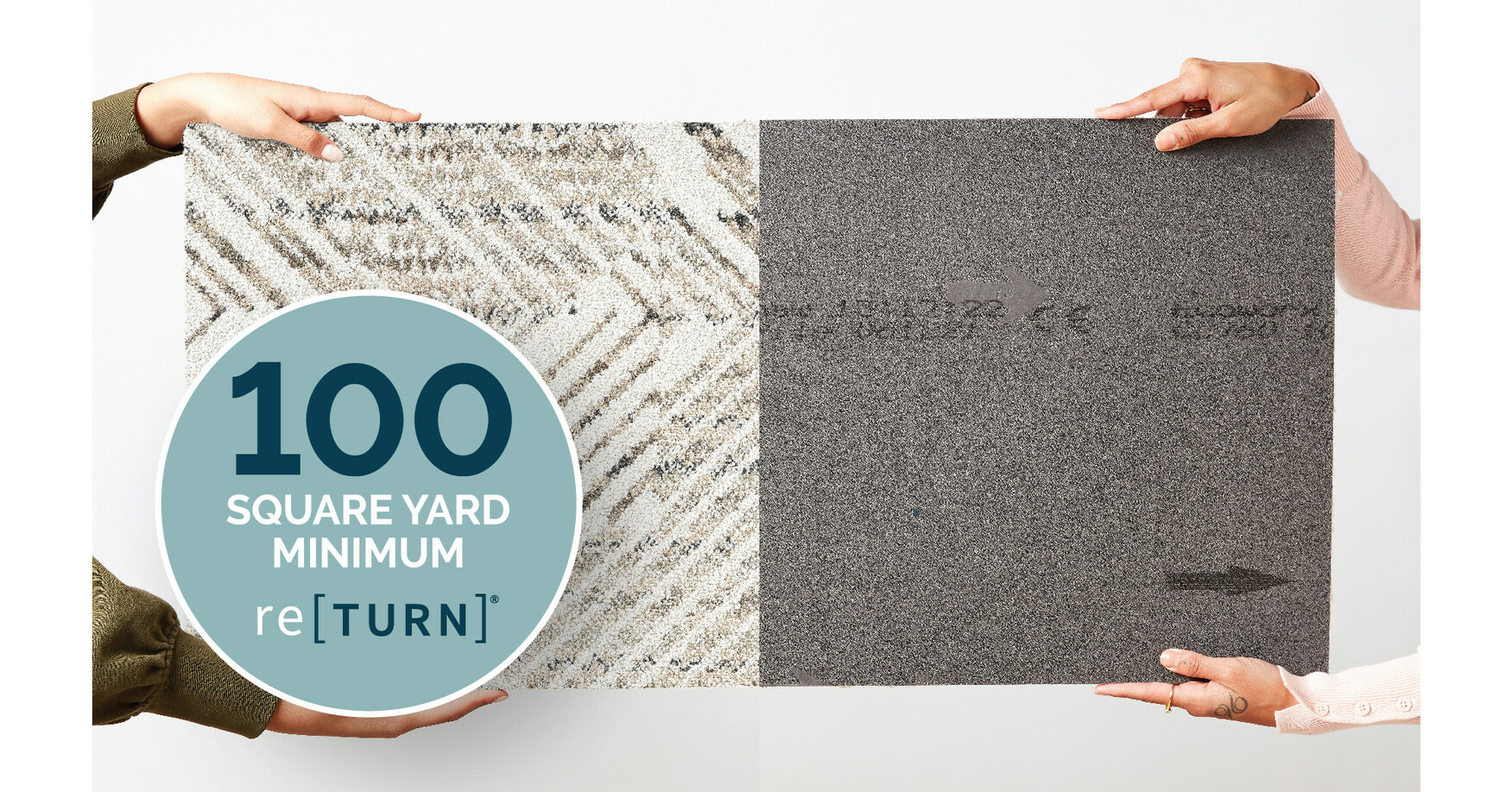 Shaw Lowers re[TURN]® Reclamation Minimum Requirements for EcoWorx® Carpet Tile to 100 Square Yards