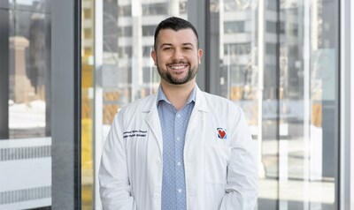 Emmanuel Marier-Tétrault, M.Sc., PhD Student, Nurse Practitioner Specialized in Adult Care, CHUM, who presented the CONTINUUM program abstract at the American Heart Association’s Scientific Sessions. (CNW Group/Boehringer Ingelheim Canada LTD.)
