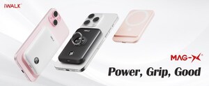 MagSafe Power Bank with the Best Gripping Feel - iWALK PowerGrip Series Offers Exclusive Black Friday Discounts