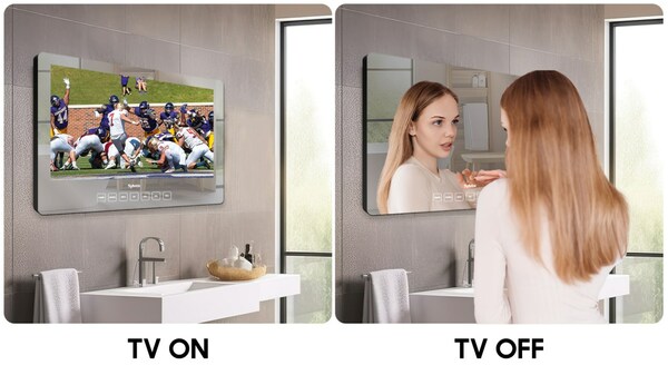 Sylvox Waterproof Smart Magic Mirror Bathroom TV