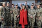BILL ABBOTT, CANDACE CAMERON BURE, AND GREAT AMERICAN MEDIA CELEBRATED REAL HEROES AT THE PREMIERE OF "MY CHRISTMAS HERO"