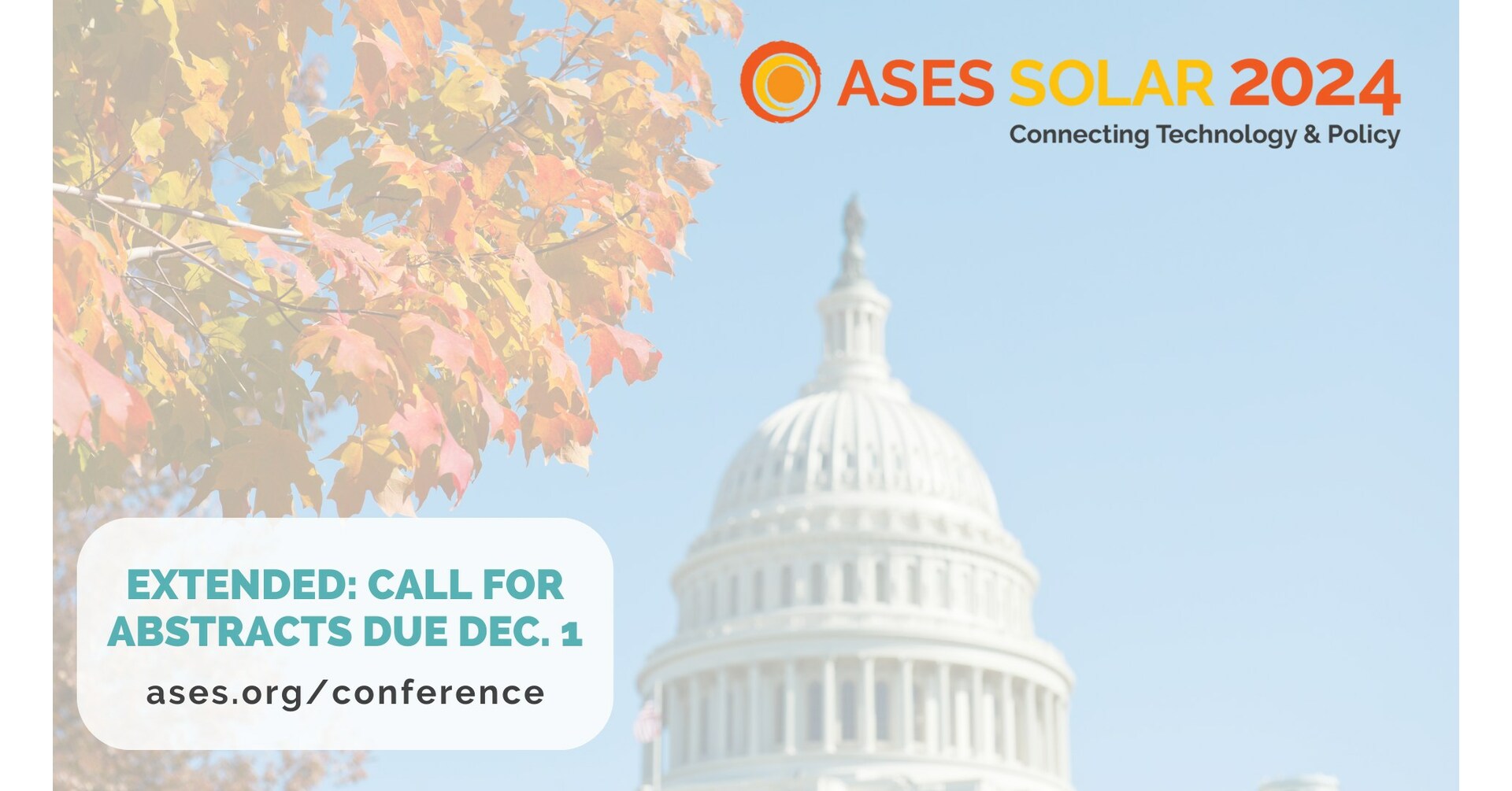 Submit Your Abstracts by December 1 for American Solar Energy Society's