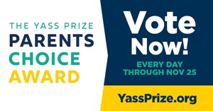 Nearly 50,000 Votes Have Been Cast for the Yass Prize Parents Choice Award
