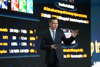 Yang Chaobin, Director of the Board and President of ICT Products & Solutions at Huawei, Huawei Connect, Paris 2023
