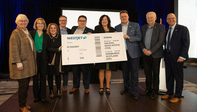 WestJet rétablit le service transatlantique saisonnier à Halifax avec une liaison sans escale vers Dublin, Édimbourg et Londres (Groupe CNW/WESTJET, an Alberta Partnership)