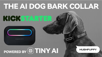 The World's First AI-Powered Dog Bark Collar Unveiled on Kickstarter