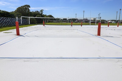 The Vero Beach High School Girls Sand Beach Volleyball team reached the state finals in their first season on their brand new Hellas installed courts. From superior drainage, to the sand installation including poles, netting and sleeves, Hellas is proud to partner with Indian River County School District on this project.