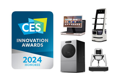 CES Innovation Awards for 2024 Honoree (PRNewsfoto/LG Electronics)