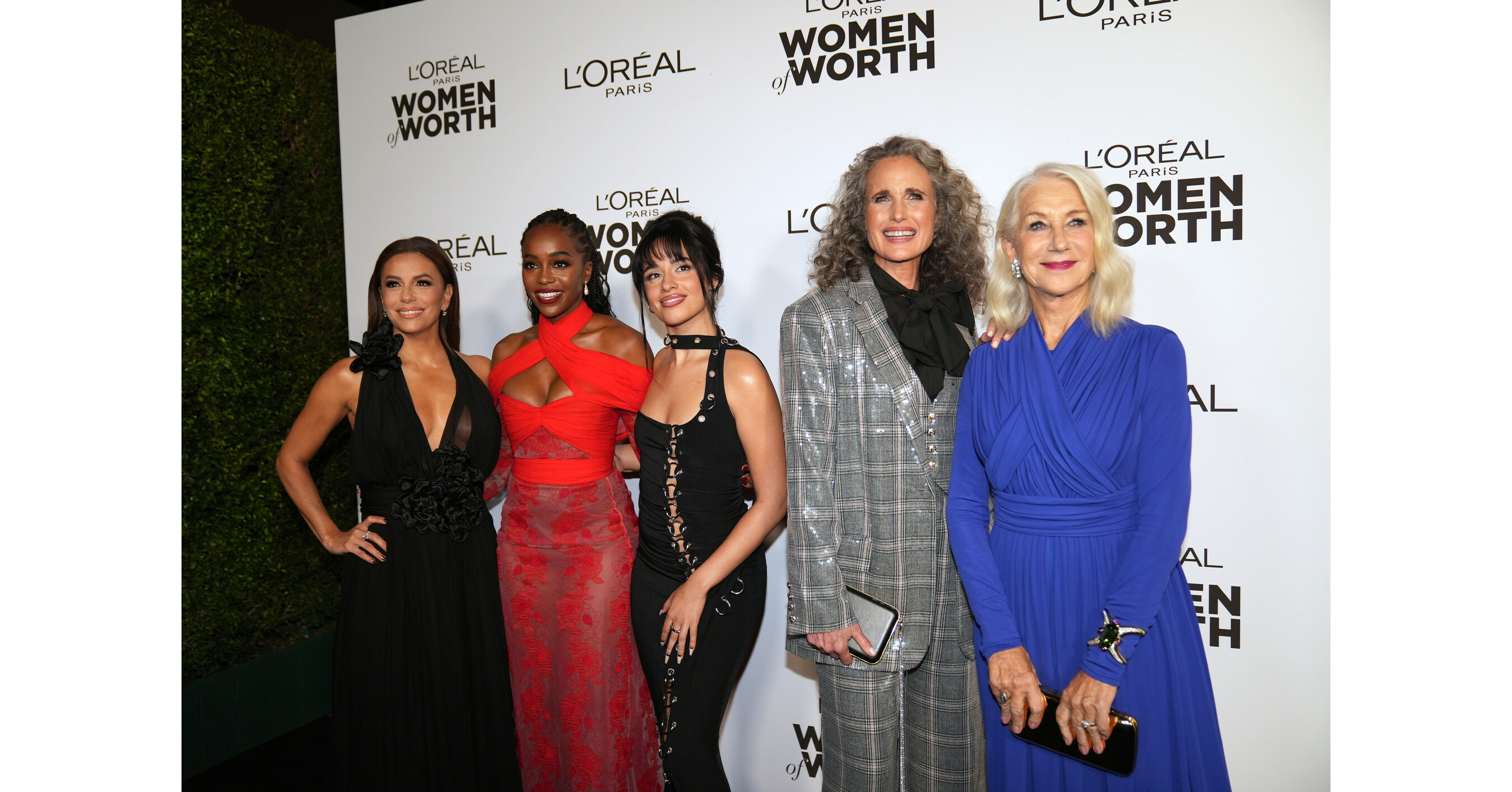 Camille Razat attends the L'Oréal Paris Lights on Women Award dinner at  Hotel Martinez in