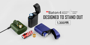 Olight dévoile sa nouvelle lampe de poche Baton 4, la Baton 4 Premium Edition et la Warrior X4 pour le Vendredi fou