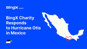 BingX Charity ajuda vítimas do furacão Otis no México
