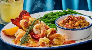 Eat, Drink and Be Merry! Red Lobster® Kicks Off the Holidays with NEW Lobster &amp; Shrimp Celebration Featuring NEW Cheddar Bay Stuffing