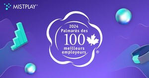 Mistplay[MD] reconnu comme l'un des 100 meilleurs employeurs au Canada pour 2024