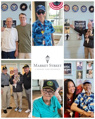 Market Street Memory Care Residence Viera honors their resident veterans for their service at a Veterans Day ceremony last week.
Market Street Viera is an award-winning Watercrest Senior Living community located in Melbourne, Florida.