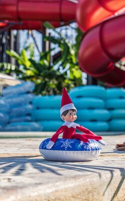 Special permission from Santa brings the North Pole's most magical helpers to the Caribbean for fun in the sun at Beaches Resorts.