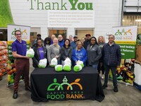 Food bank surprised by ship's donation