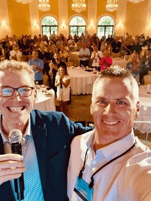 Emcee Adam Christing at a Donor Event in Sea Island, Georgia