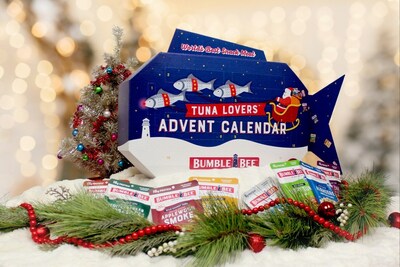 Deck the halls with boughs of holly…and tuna? That’s right ... it’s a true holiday miracle! Bumble Bee Seafoods is debuting the first-ever “Tuna Lovers’ Advent Calendar,” perfectly suited for the snack meal fan in your life. Now available for online ordering at WorldsBestSnackMeal.com.