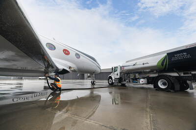 Gulfstream Aerospace Corp. today announced the successful completion of the world’s first trans-Atlantic flight using 100% sustainable aviation fuel (SAF).