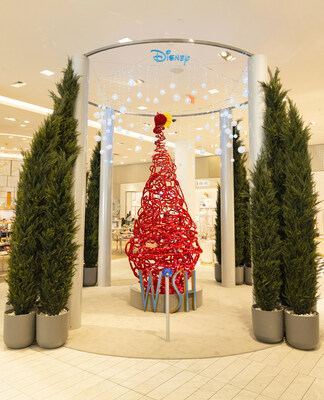 Neiman Marcus Beverly Hills recently unveiled a Wish-themed holiday tree sculpture.