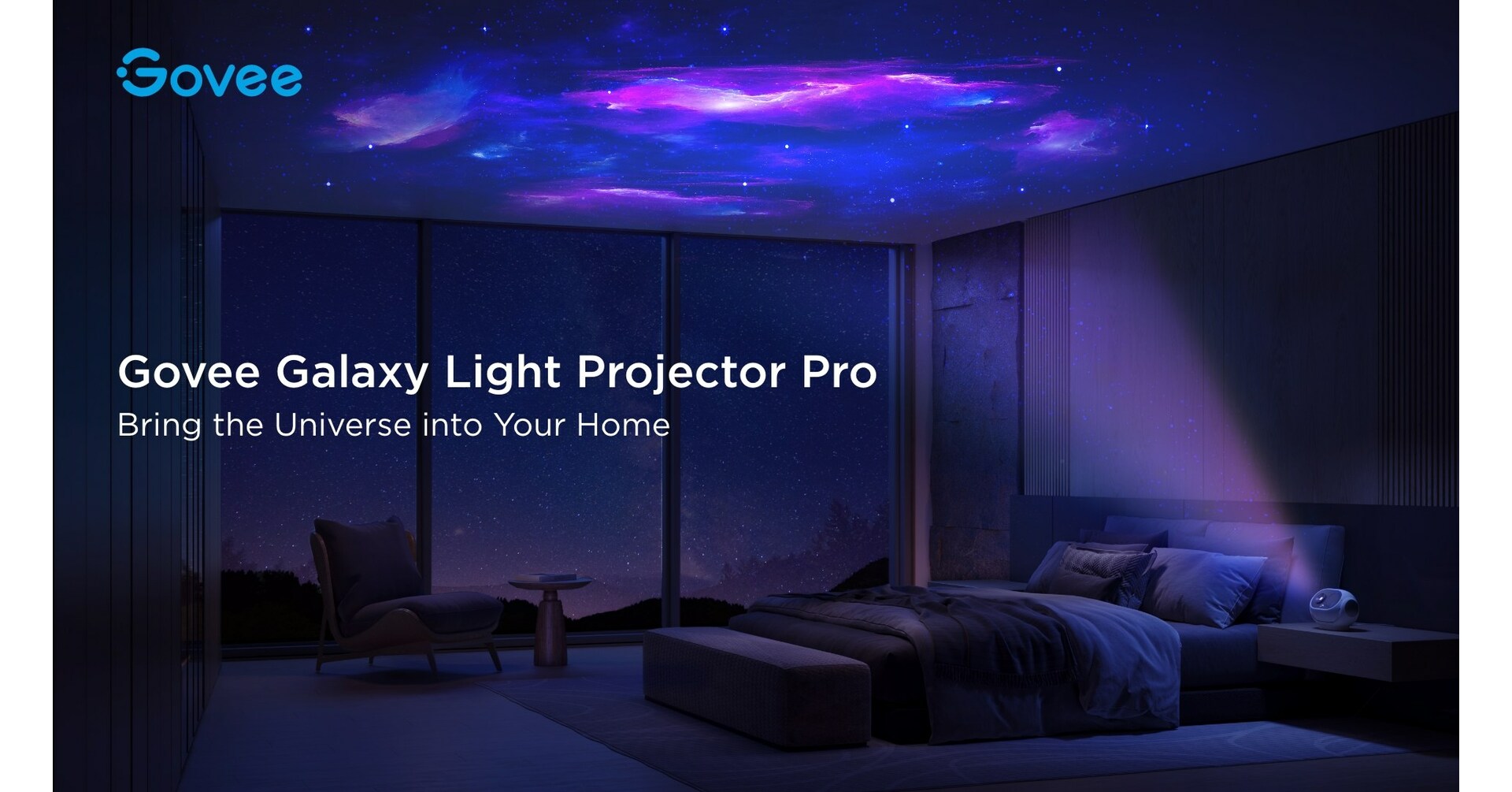 Przenieś oświetlenie domu na kosmiczny poziom dzięki projektorowi Govee Galaxy Light Projector Pro